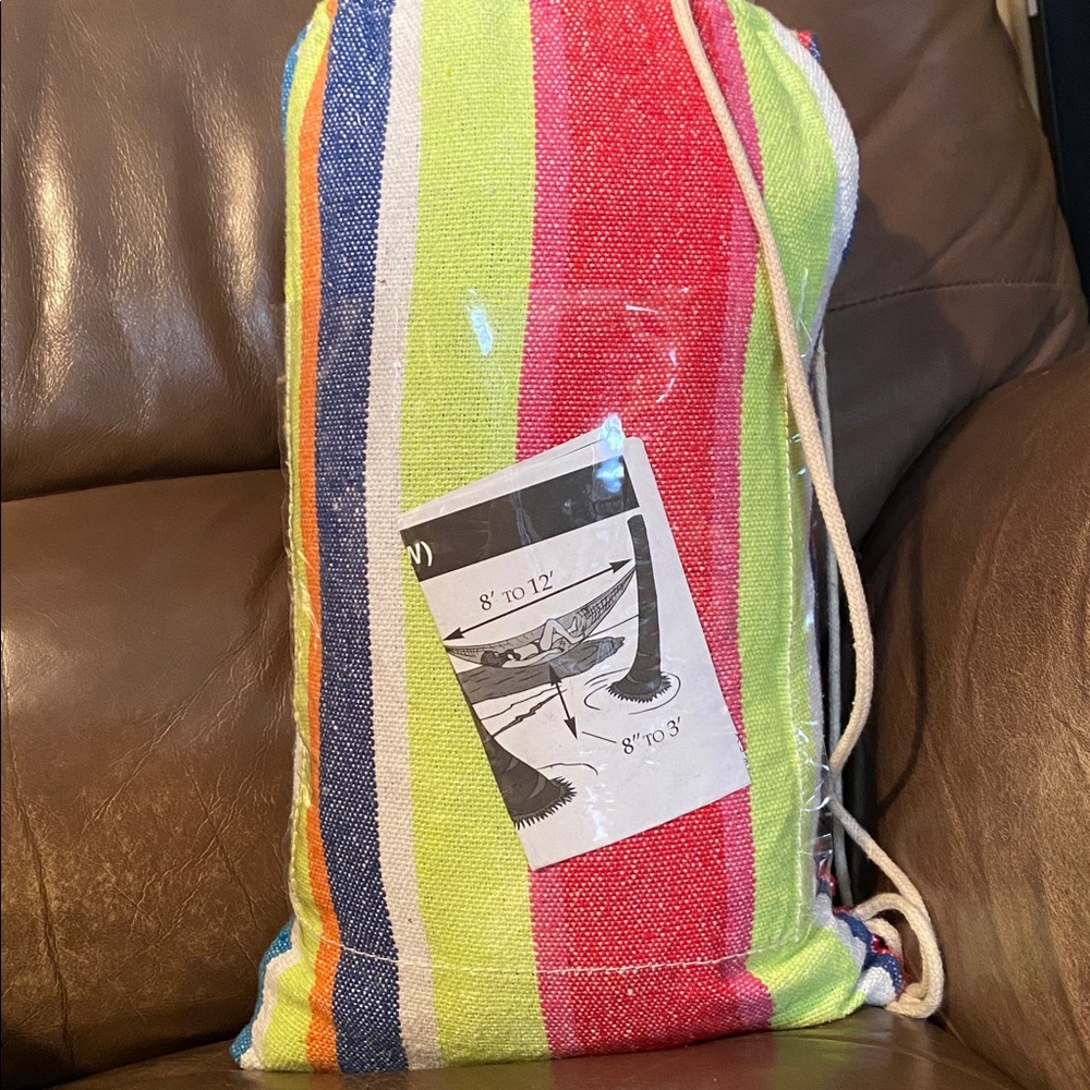 Multi Color Hammock In A Bag - Picture 7 of 7